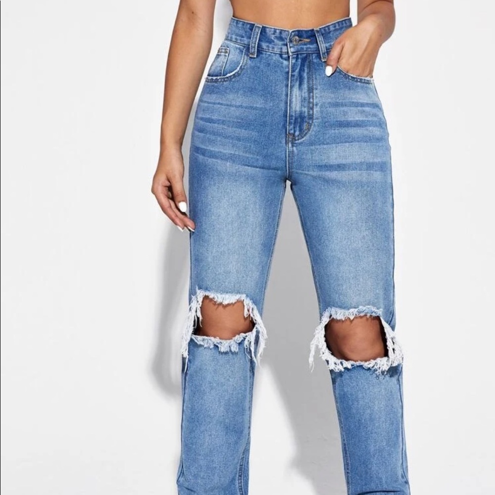 High Waisted Jeans